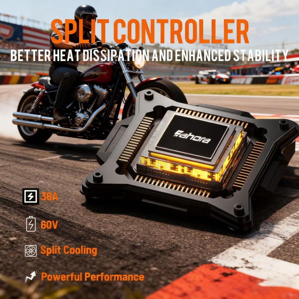 eAhora Romeo Pro 3 Peak 5600W Electric Bike for Adults Top Speeds Up To 50Mph, 60V 80Ah Battery 250 Miles, Long Range Dual Motors, Fat Tire Full Suspension